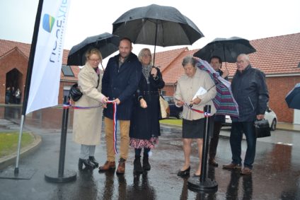 Inauguration du béguinage Amédée Gellez (Dourges)