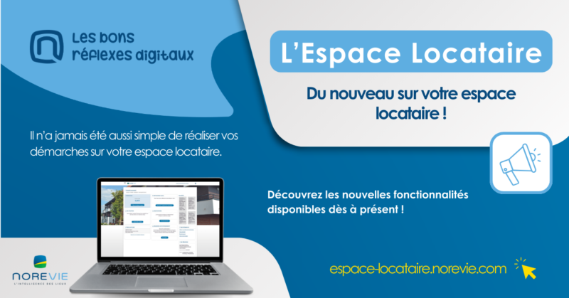 Du nouveau sur votre espace locataire